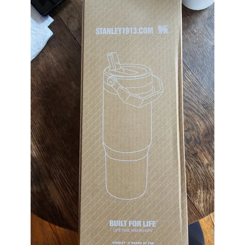 Stanley The IceFlow Flip Straw Tumbler 30oz Charcoal Gray Stainless Steel New - Picture 2 of 4